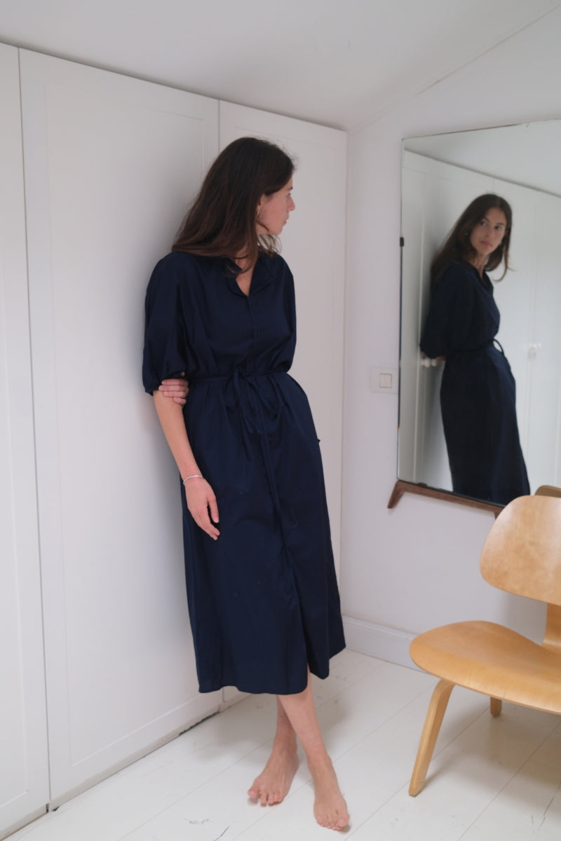 Alex Dress – Navy Blue – NINA by Mili